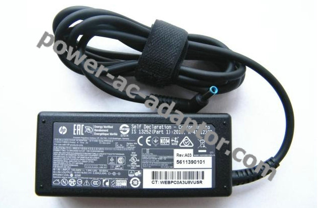 Original 65W HP EliteBook 850 G4 Notebook PC AC Adapter Cord - Click Image to Close